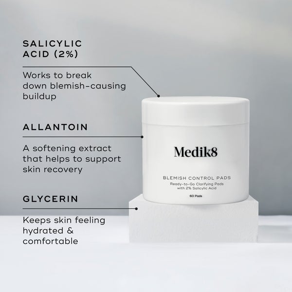 Medik8 Medik8 Blemish Control Pads (60 Pads) Comprare a buon mercato