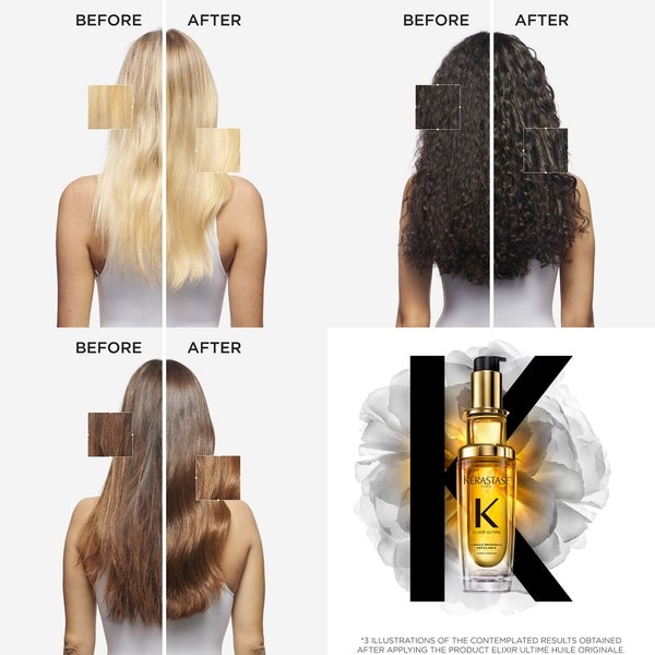 Kerastase Kérastase Elixir Ultime L'Huile Originale Hair Oil 75ml Fino al 65% di sconto