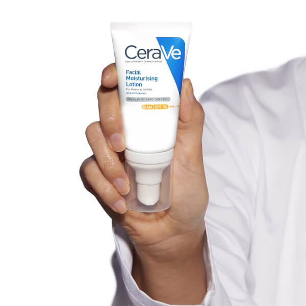 CeraVe CeraVe AM Facial Moisturising Lotion SPF30 with Ceramides for Normal to Dry Skin 52ml Consegna Veloce