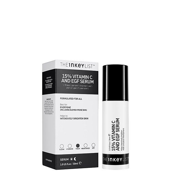 The INKEY List The INKEY List- 15% Vitamin C and EGF Serum 30ml Fino Al -60%