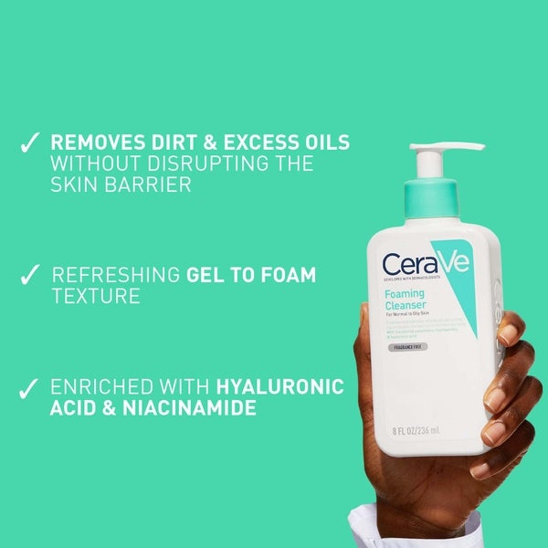 CeraVe CeraVe Detergente Viso Mousse (236 ml) Affare Del Giorno