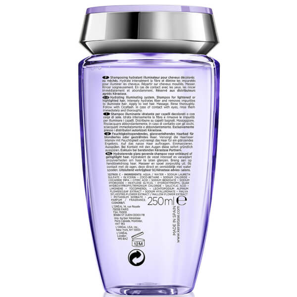Kerastase Kérastase Blond Absolu Bain Lumière Shampoo illuminante per capelli biondi 250 ml Nuova