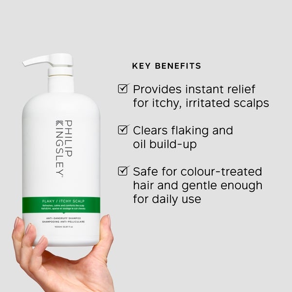 Philip Kingsley Philip Kingsley Flaky Itchy Scalp Shampoo 1000ml - (del valore di £ 88.00) Offerta natalizia