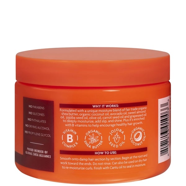 Cantu Cantu Shea Butter for Natural Hair Coconut Curling Cream 340 g Ritorno libero