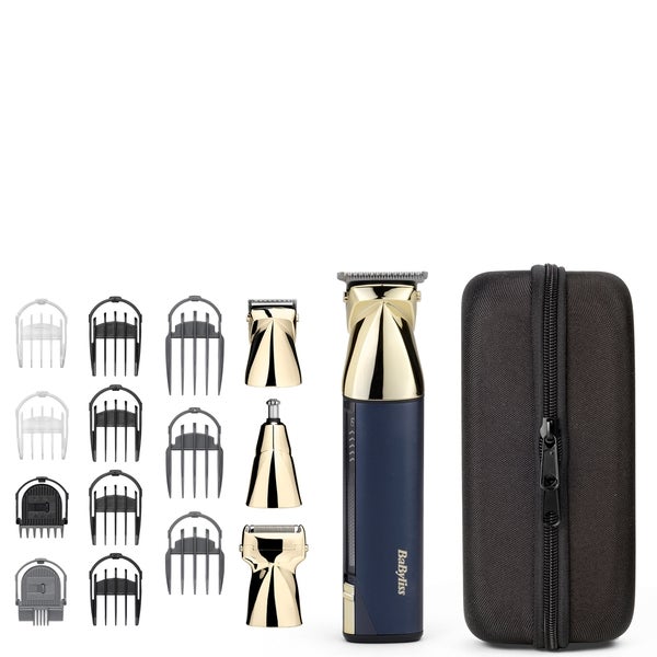 BaByliss BaByliss Super-X Metal Series 15-in-1 Multi Trimmer - Blue Nuovo