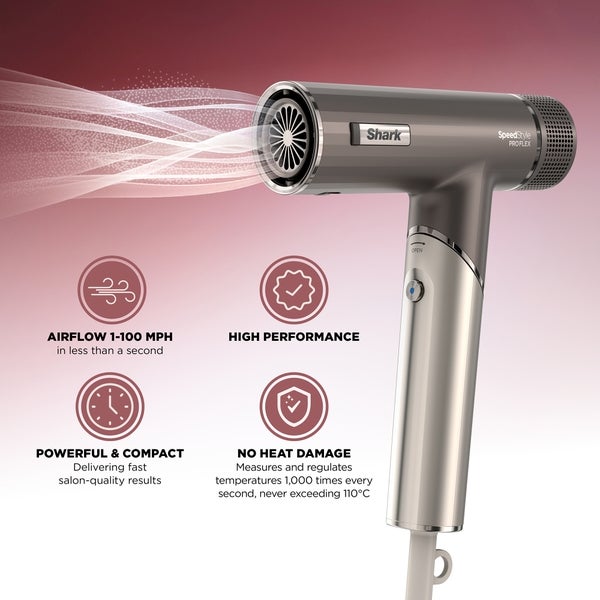 SHARK Shark Beauty SpeedStyle Pro FLEX 4-in-1 High-Velocity Hair Dryer System Qualità