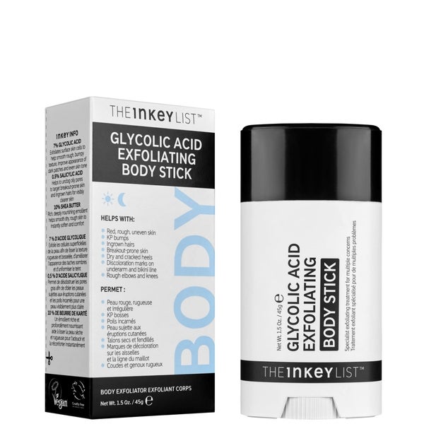 The INKEY List The INKEY List Glycolic Acid Exfoliating Body Stick 45g Affare Del Giorno