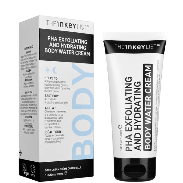 The INKEY List The INKEY List PHA Exfoliating and Hydrating Body Water Cream 150ml Vendite Flash