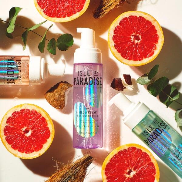 Isle of Paradise Mousse Autoabbronzante Glow Clear Isle of Paradise- Scuro 200ml Italia