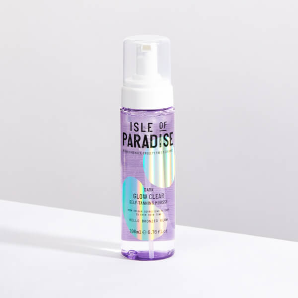 Isle of Paradise Mousse Autoabbronzante Glow Clear Isle of Paradise- Scuro 200ml Italia
