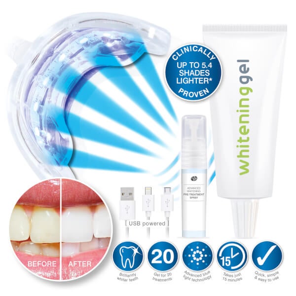 Rio Rio Smile White Advanced Teeth Whitening Kit Limitato a 3 giorni