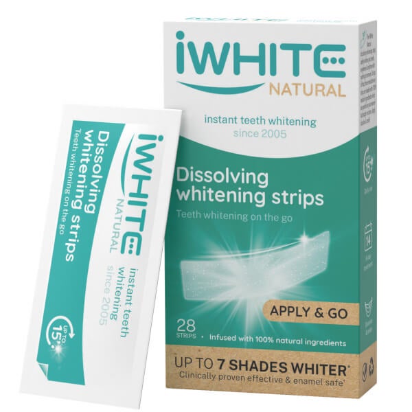 iWhite iWhite Natural Teeth Whitening Strips x28 0.9g Prezzo Ridotto