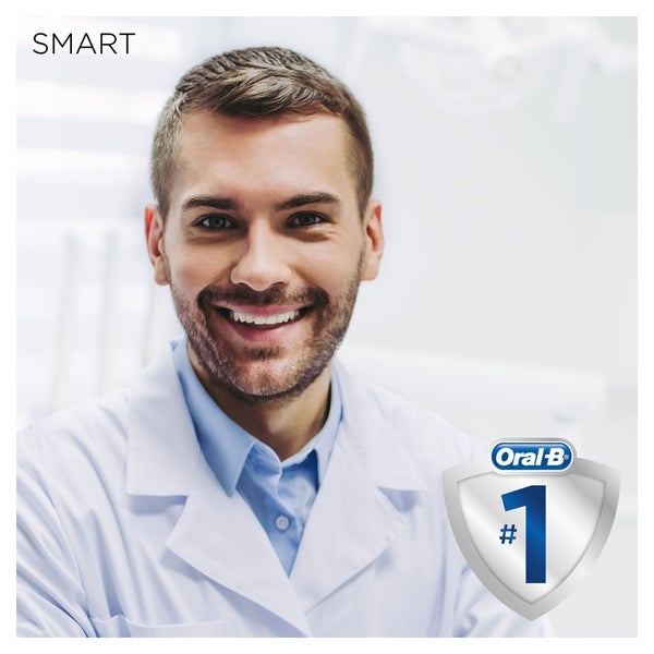 Oral-B Oral B Smart 6 - 6000N - Black Electric Toothbrush Designed by Braun Offerta