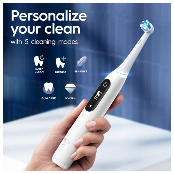 Oral B Oral B iO7 White Electric Toothbrush with Travel Case Online