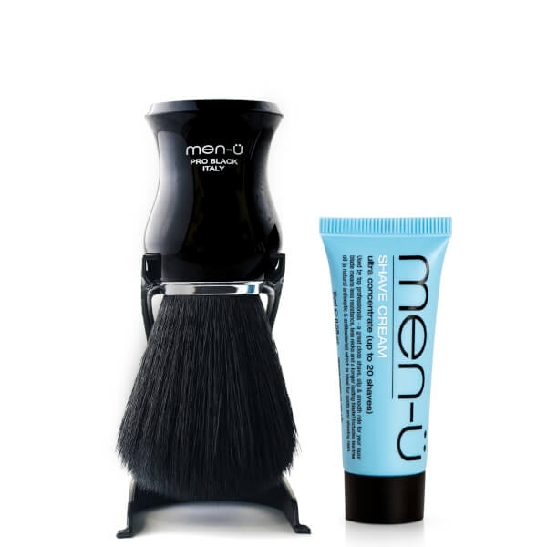 men-u men-ü pennello da barba professionale nero Grande vendita