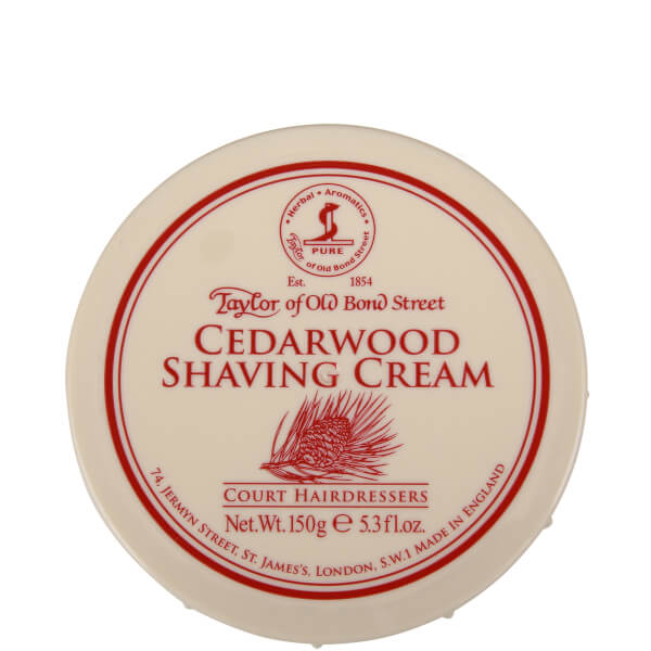 Taylor of Old Bond Street Taylor of Old Bond Street Shaving Cream Bowl - Legno di Cedro (150g) Offerta Pasqua