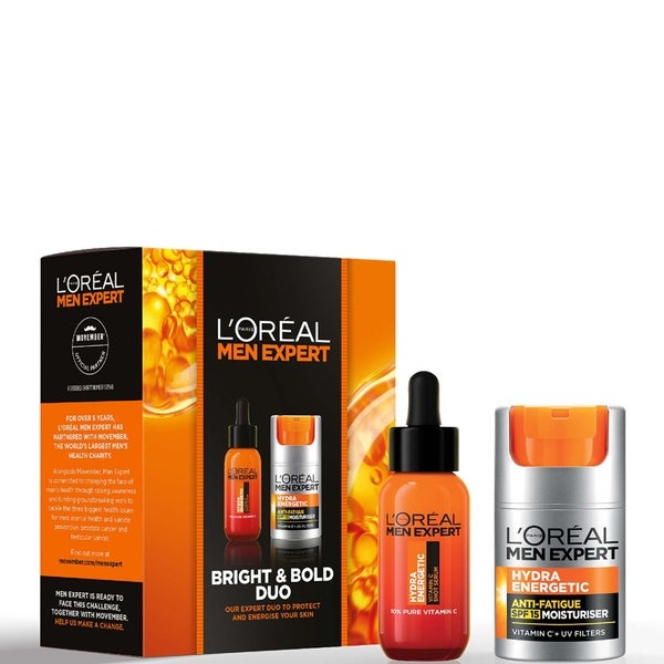 Lu0027Oréal Paris L'Oréal Paris Men Expert Bright and Bold Duo Gift Set For Him Enormi risparmi