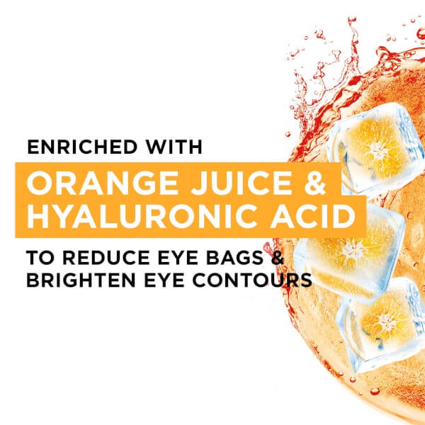 Garnier Garnier Hyaluronic Acid and Orange Juice Hydrating Brightening Eye Sheet Mask 6g Italy