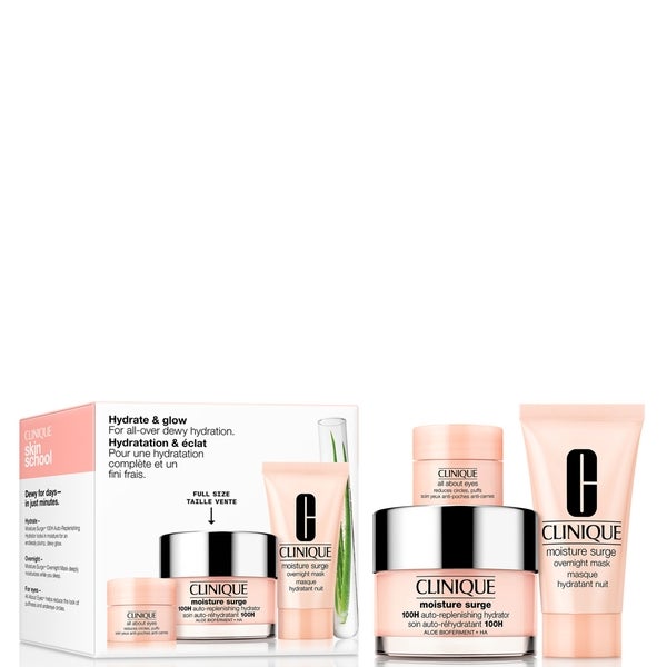 Clinique Clinique Skin School Supplies: Hydration and Glow Skincare Gift Set I Più Venduti