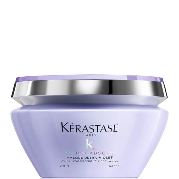 Kerastase Kérastase Blond Absolu Masque Ultra Violet maschera nutriente anti-ingiallimento 200 ml Trasporto libero internazionale