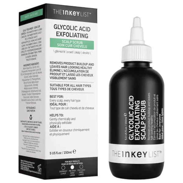 The INKEY List The List INKEY Acido glicolico Scrub esfoliante per il Cuoio Capelluto 150ml Limitato a 3 giorni