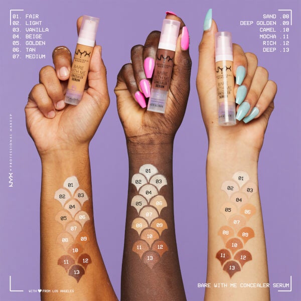 NYX Professional Makeup NYX Professional Makeup Bare With Me Concealer Serum 9.6ml (Various Shades) Enormi sconti