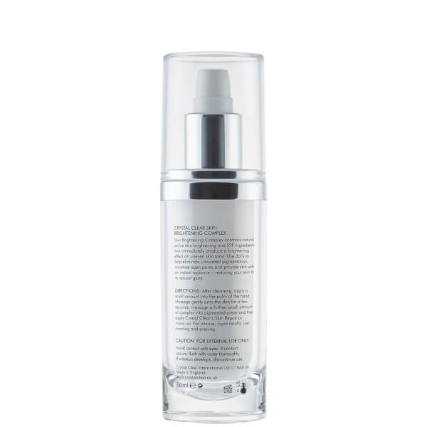 Crystal Clear Crystal Clear Skin Brightening Complex 60ml Negozi Online