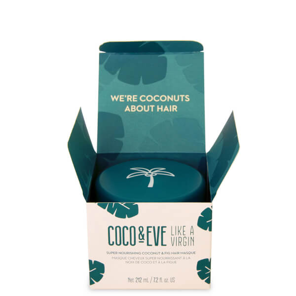 Coco u0026 Eve Coco & Eve Like A Virgin Super Nourishing Coconut & Fig Hair Maschera - 212ml Ultimi due giorni