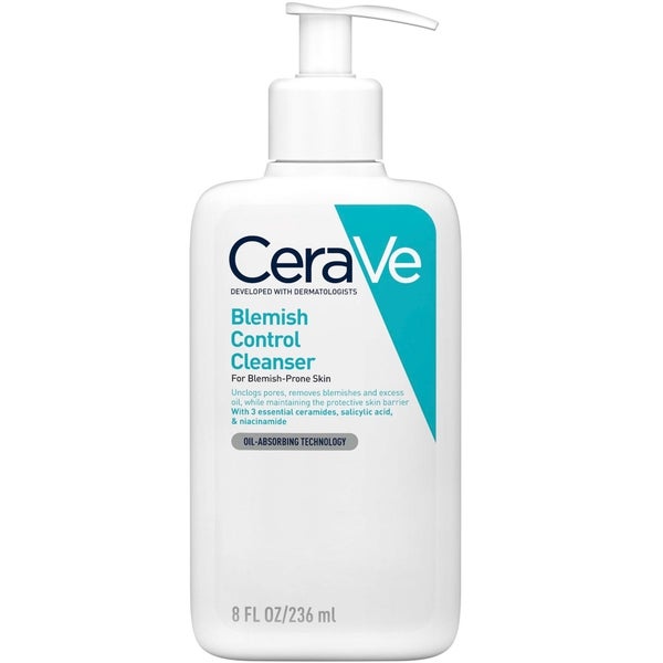 CeraVe CeraVe Blemish Control Detergente viso con acido salicilico al 2% e niacinamide per pelli con imperfezioni 236ml Promozione temporanea