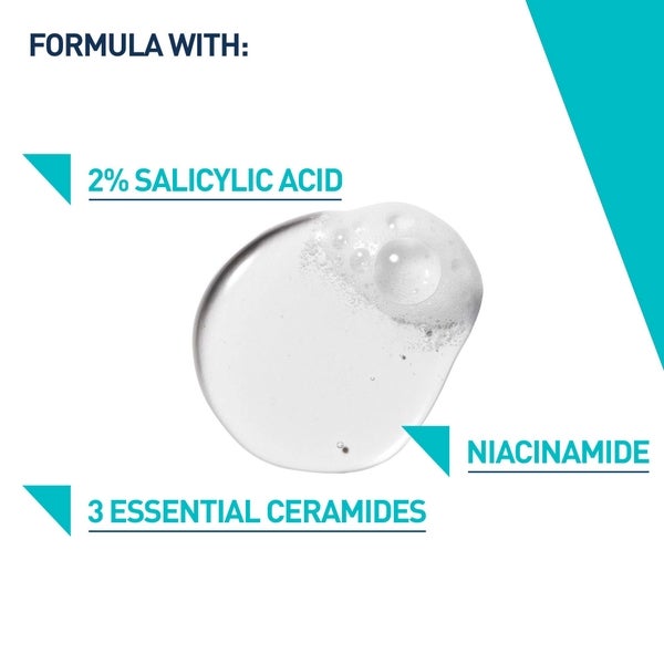 CeraVe CeraVe Blemish Control Detergente viso con acido salicilico al 2% e niacinamide per pelli con imperfezioni 236ml Promozione temporanea