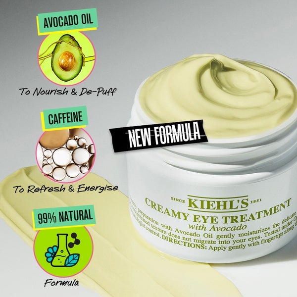 Kiehlu0027s Since 1851 Trattamento Occhi Cremoso con Avocado Kiehl's (vari formati) Fino al 50% di sconto