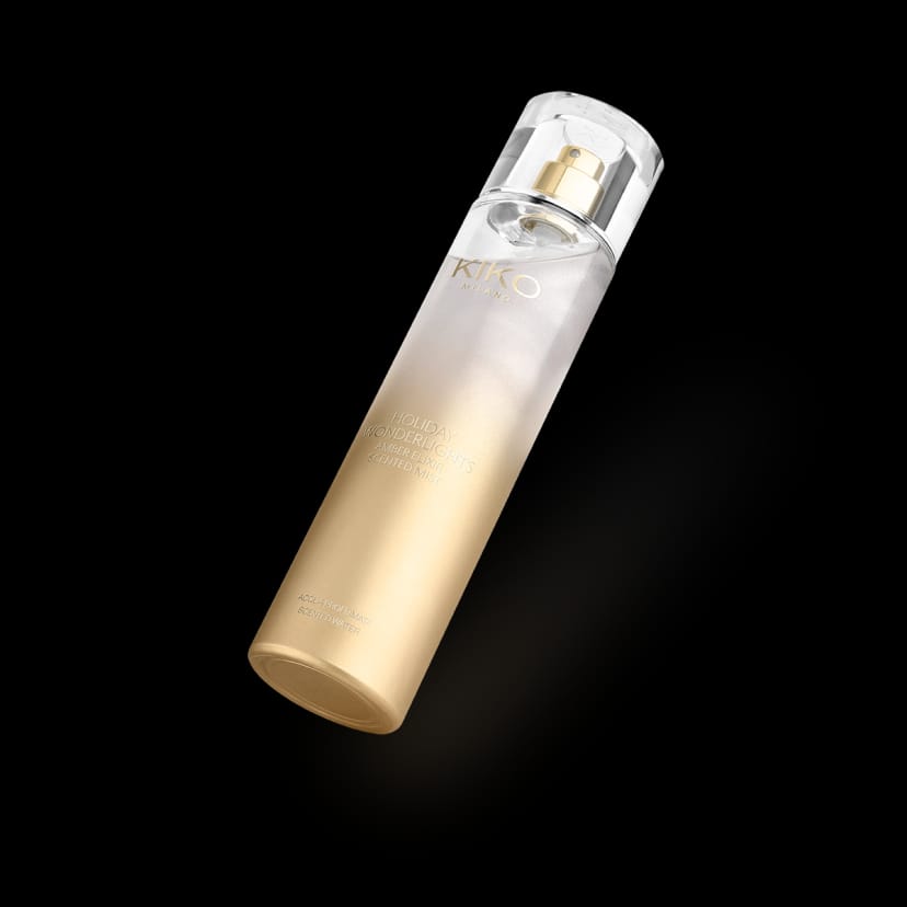 Kikocosmetics holiday wonderlights amber elixir scented mist Offerte giornaliere