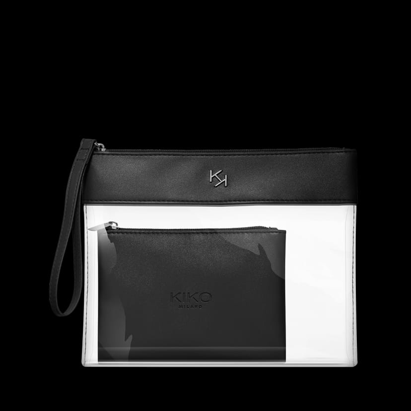 Kikocosmetics transparent beauty case Prezzo basso