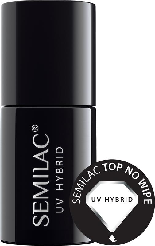 Semilac Semilac UV Hybrid Top No Wipe Real Color gel smalto coprente Vendita