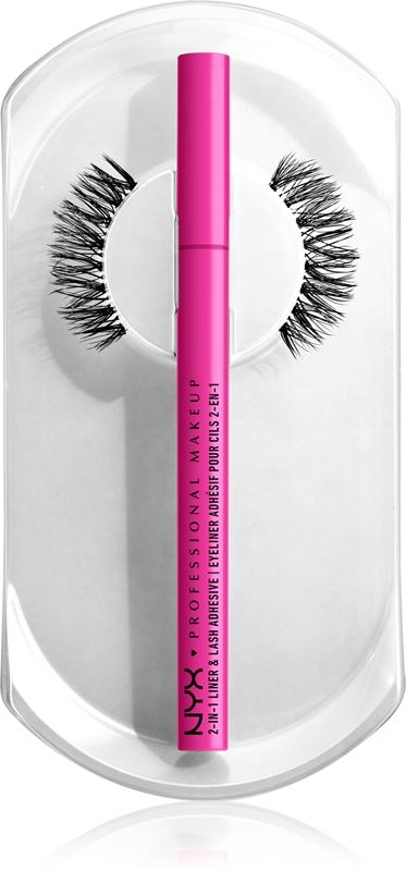 NYX Professional Makeup NYX Professional Makeup Jumbo Lash ciglia finte con colla e applicatore Smaltimento dello stoccaggio