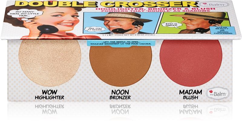 theBalm theBalm Double Crosser® palette per il viso 3 in 1 Offerta temporanea