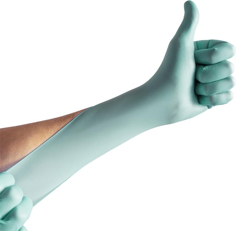 Espeon Espeon Nitril BIO Green guanti in nitrile senza polvere Fino al 50% di sconto