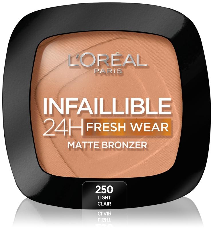 L’Oréal Paris L’Oréal Paris Infaillible Fresh Wear 24h bronzer effetto opaco Comprare a buon mercato