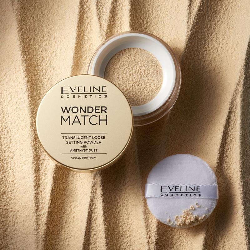 Eveline Cosmetics Eveline Cosmetics Wonder Match polvere fissante trasparente Vendite stagionali