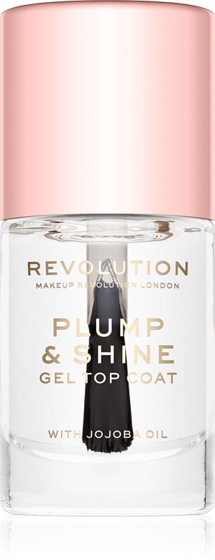 Makeup Revolution Makeup Revolution Plump & Shine smalto per unghie effetto gel trasparente Offerta temporanea