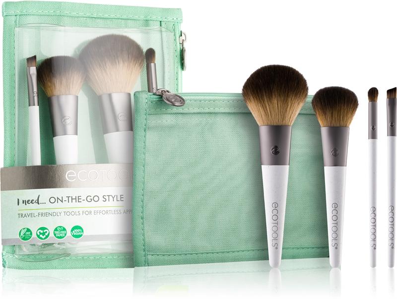 EcoTools EcoTools On-The-Go Style set di pennelli da viaggio