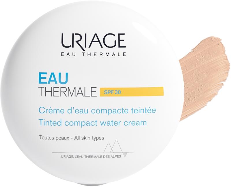 Uriage Uriage Eau Thermale Water Cream Tinted Compact SPF 30 cipria effetto seta per unificare il tono della pelle Fino al 60% di sconto