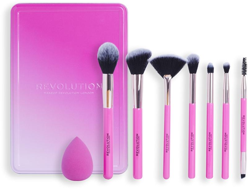 Makeup Revolution Makeup Revolution The Brush Edit set di pennelli Negozi Online