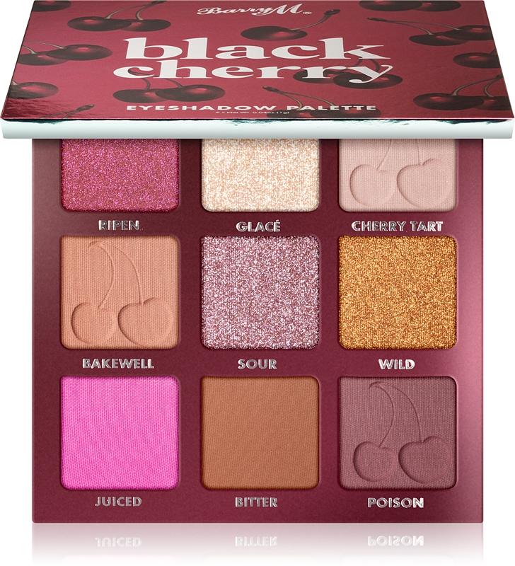 Barry M Barry M Black Cherry palette di ombretti