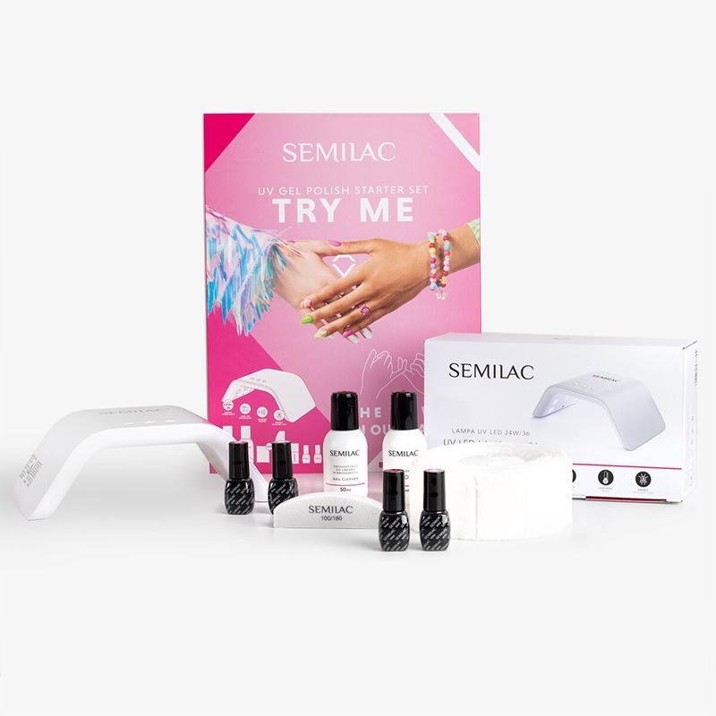 Semilac Semilac UV Hybrid Try Me kit per la manicure perfetta Offerta Pasqua