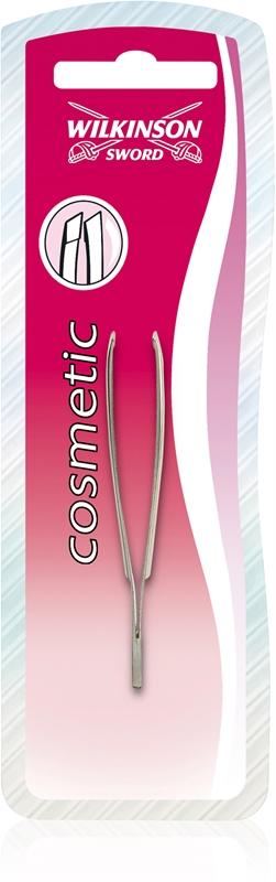 Wilkinson Sword Wilkinson Sword Cosmetic Curved Tweezers pinzetta con estremità oblique
