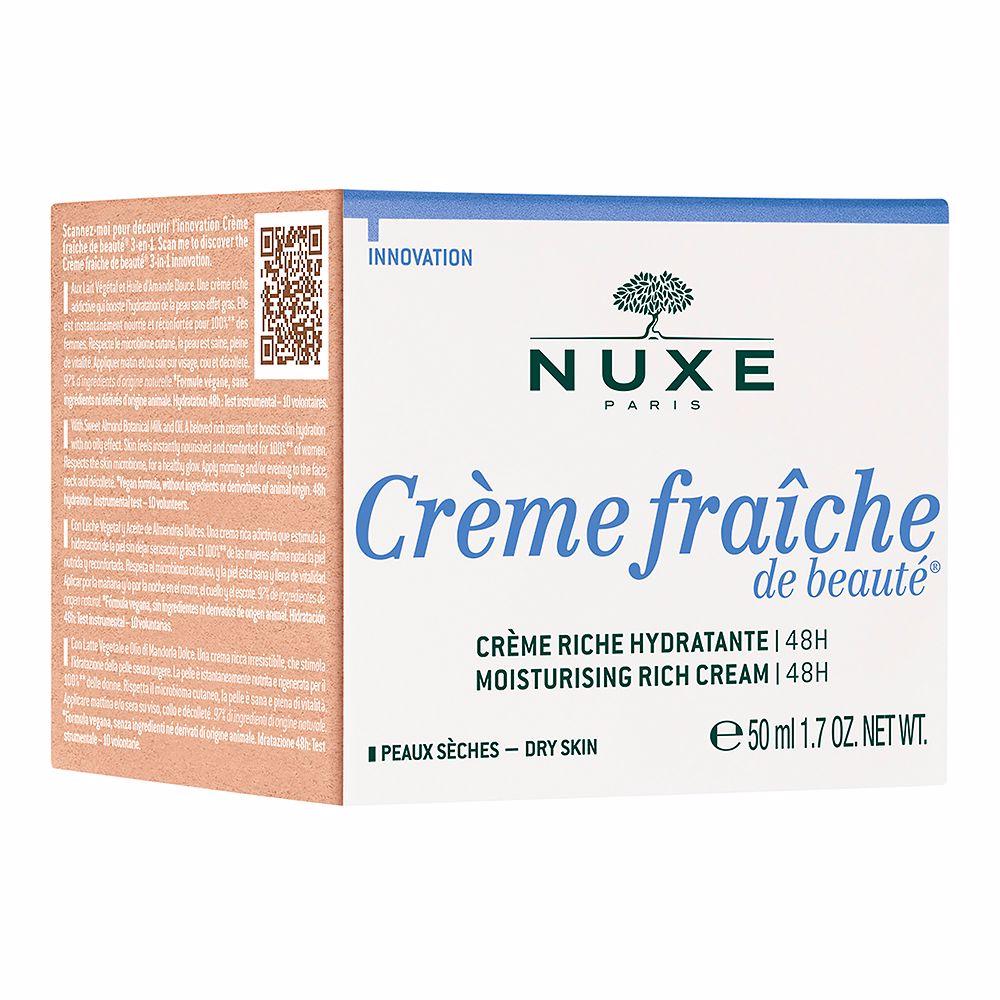 Nuxe CRÈME FRAÎCHE DE BEAUTÉ crème riche hydratante 48h Sostegno trimestrale