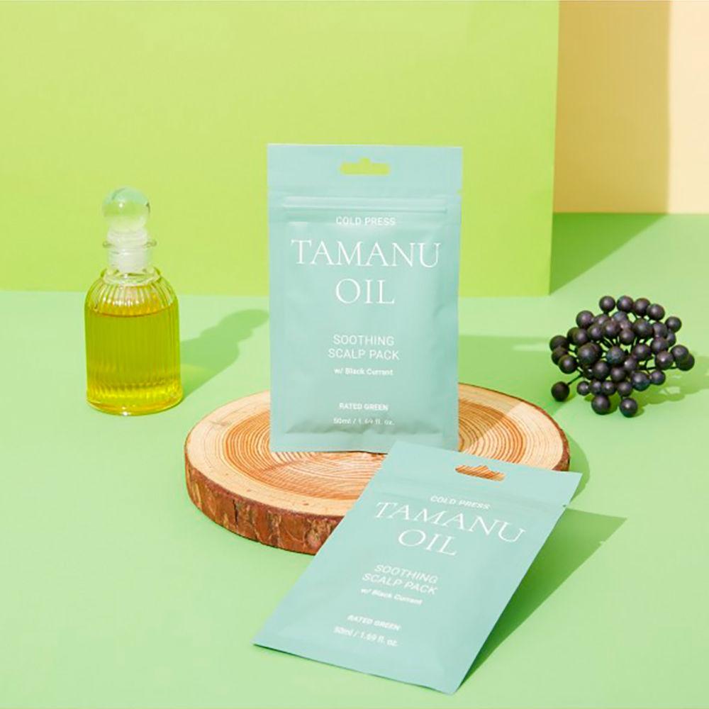 Rated Green OLIO DI TAMANU SPREMUTO A FREDDO cuoio capelluto 2025