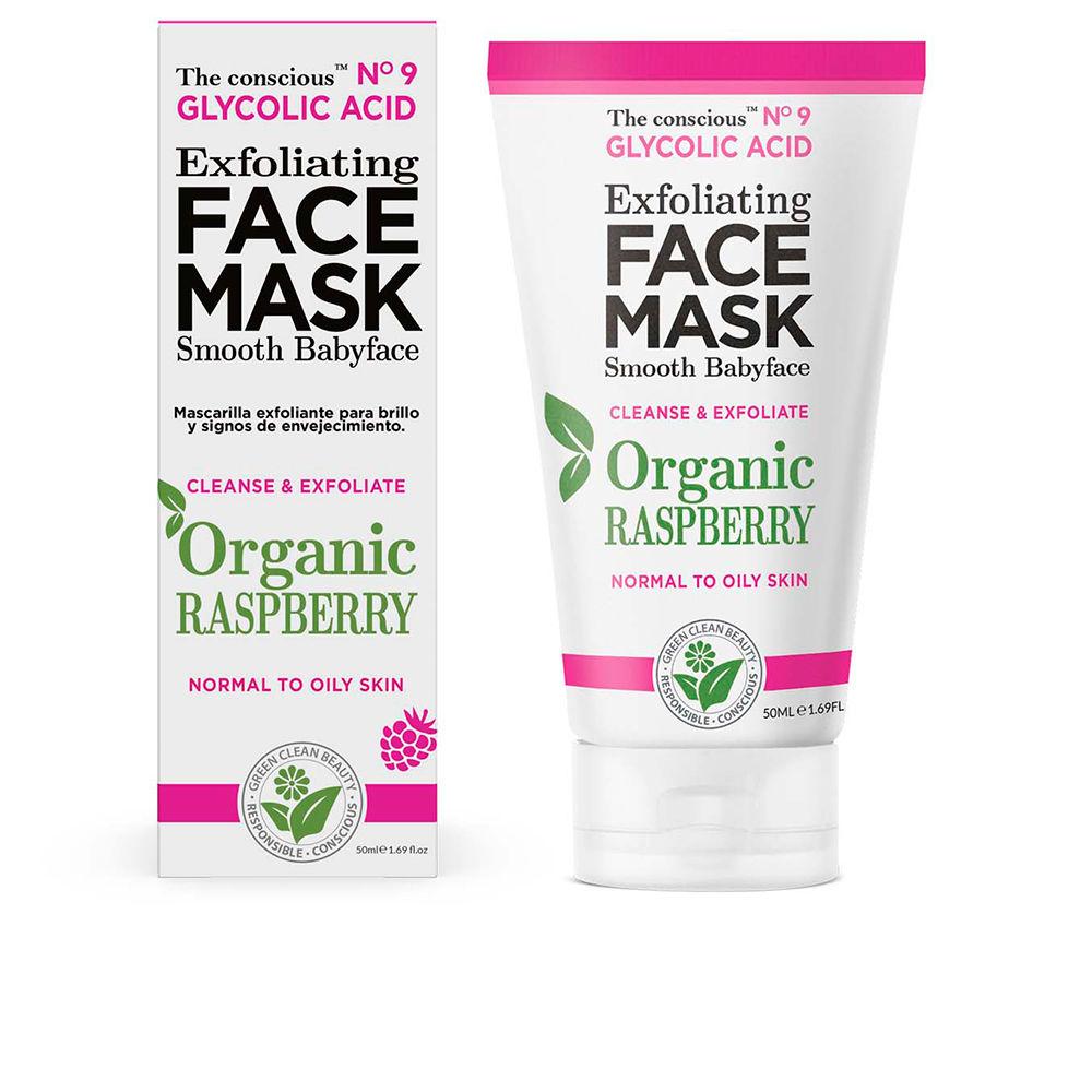 The Conscious™ GLYCOLIC ACID exfoliating face mask organic raspberry Convenienza