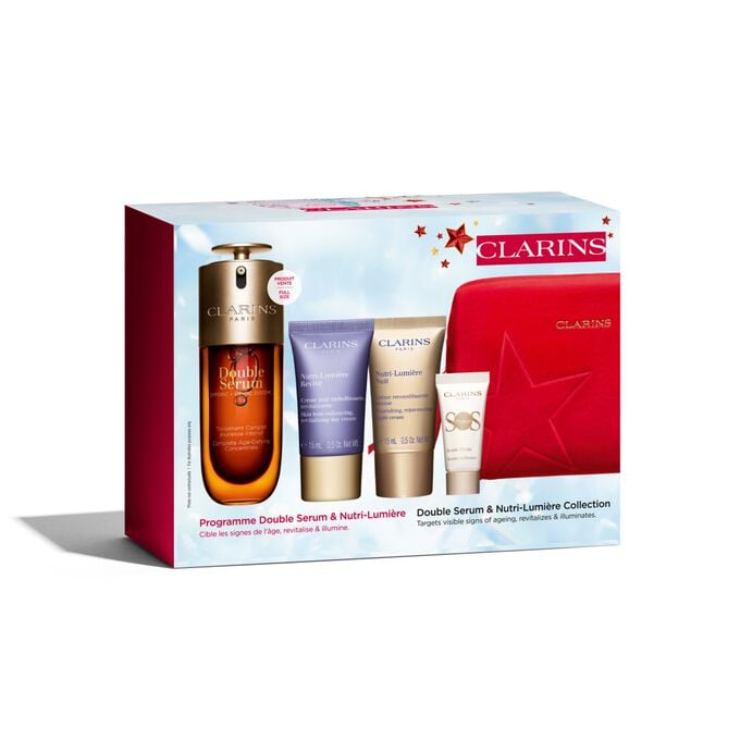 Clarins Collezione Double Serum e Nutri-Lumière In Saldo